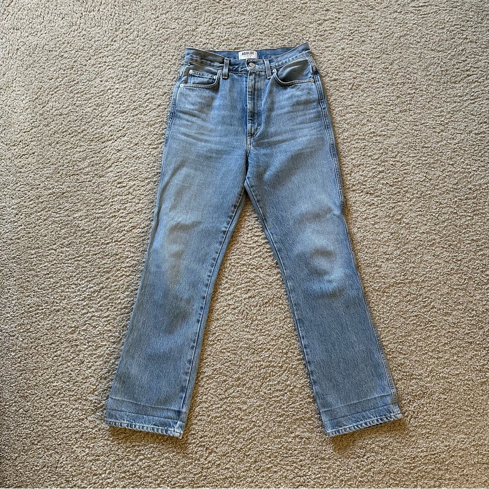 AGOLDE Pinch Waist High Rise Kick Jeans
